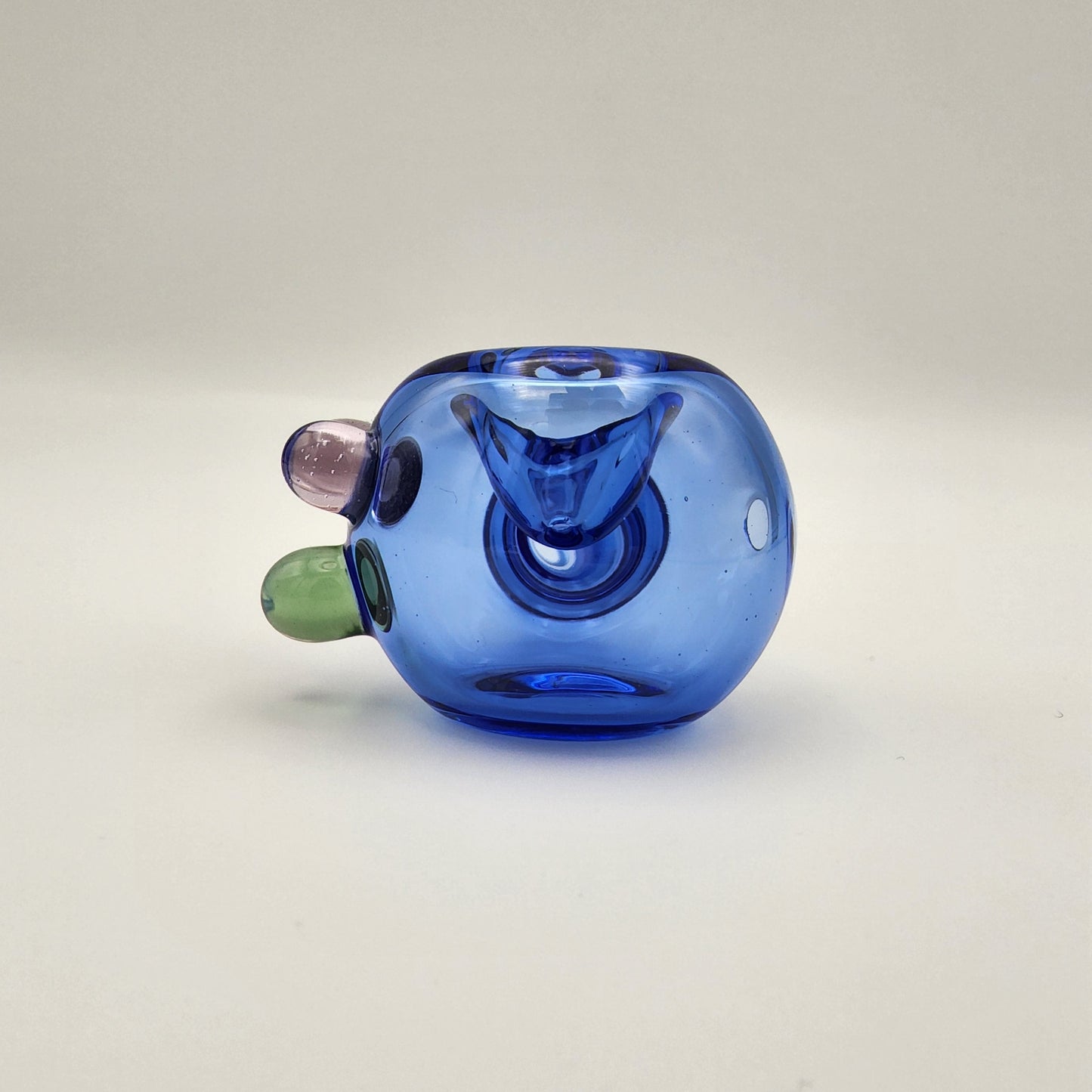 JP Cicero Glass Spoon Transparent Color - 1A Hand Pipe Headies Hideout