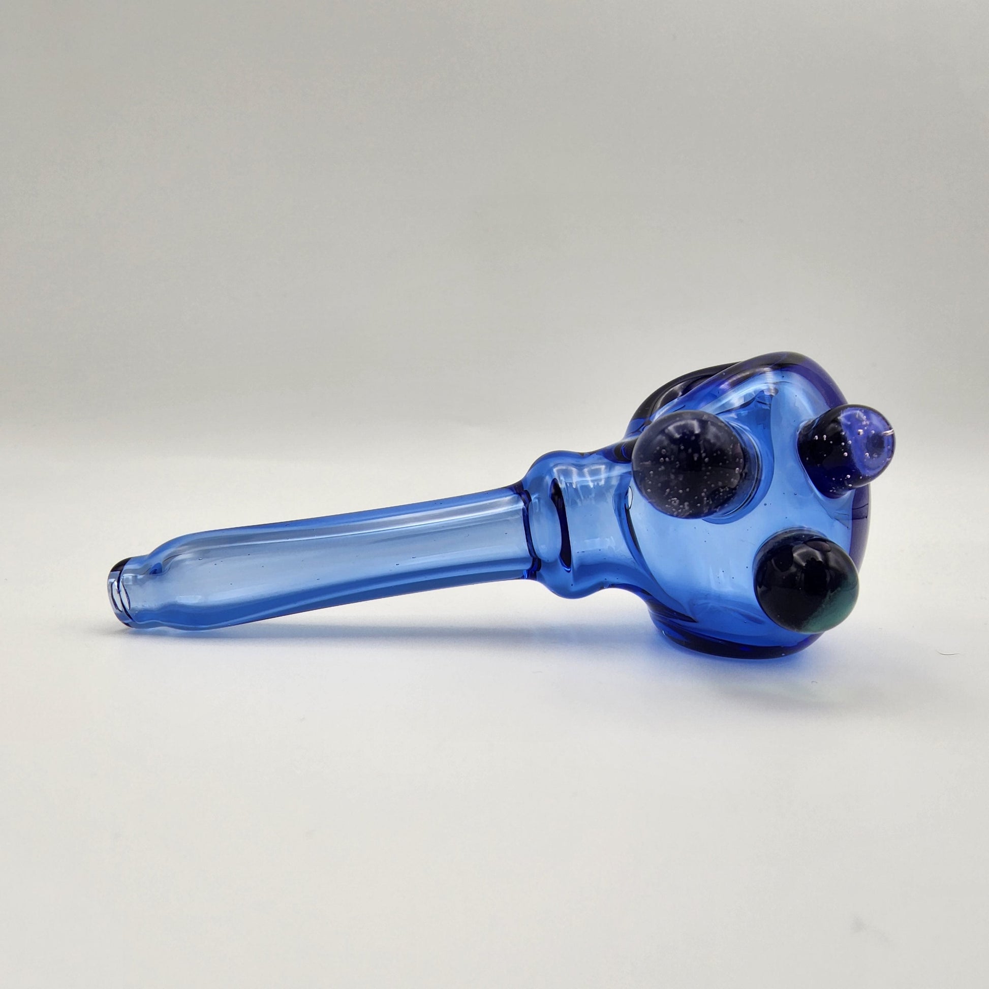 JP Cicero Glass Spoon Transparent Color - 1A Hand Pipe Headies Hideout