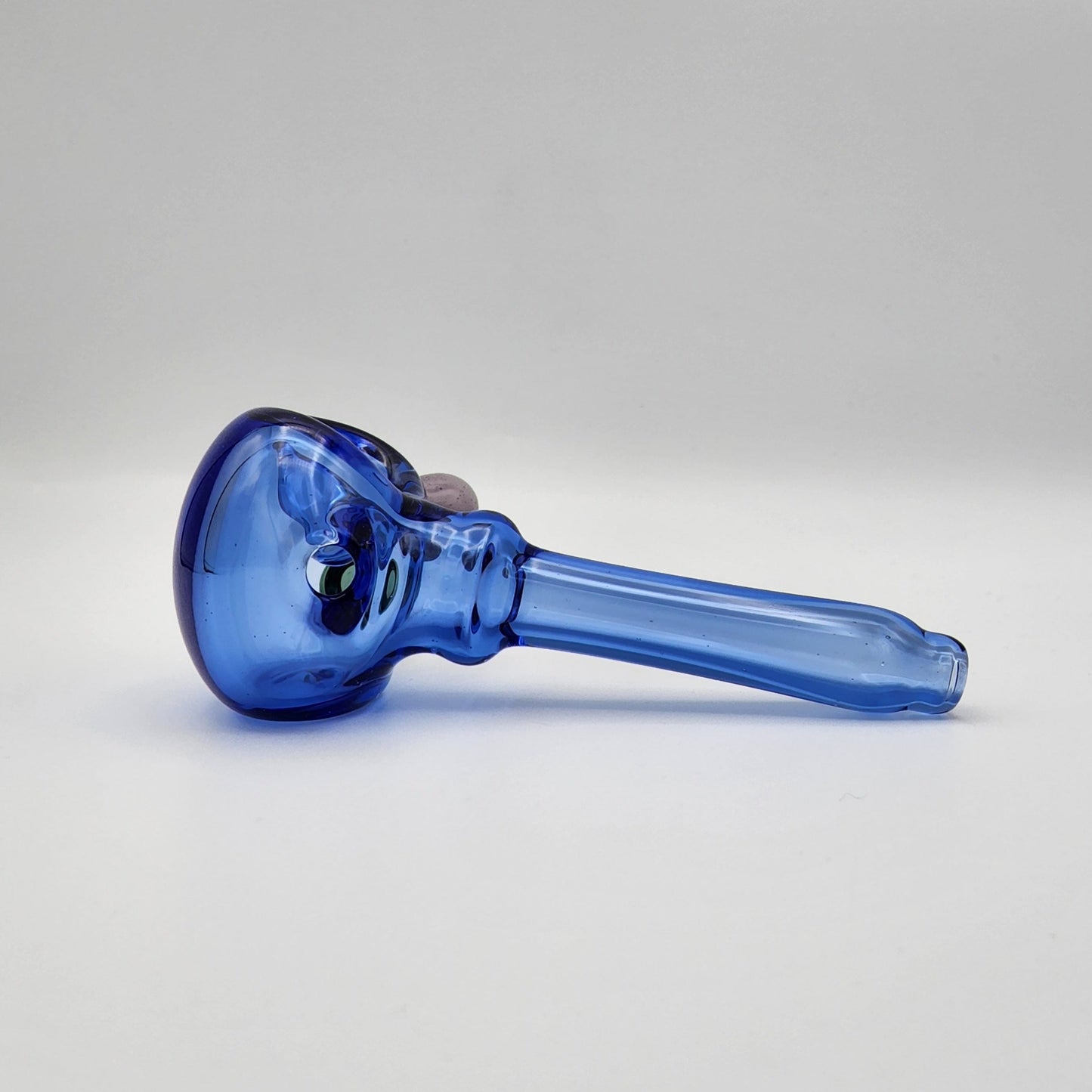 JP Cicero Glass Spoon Transparent Color - 1A Hand Pipe Headies Hideout