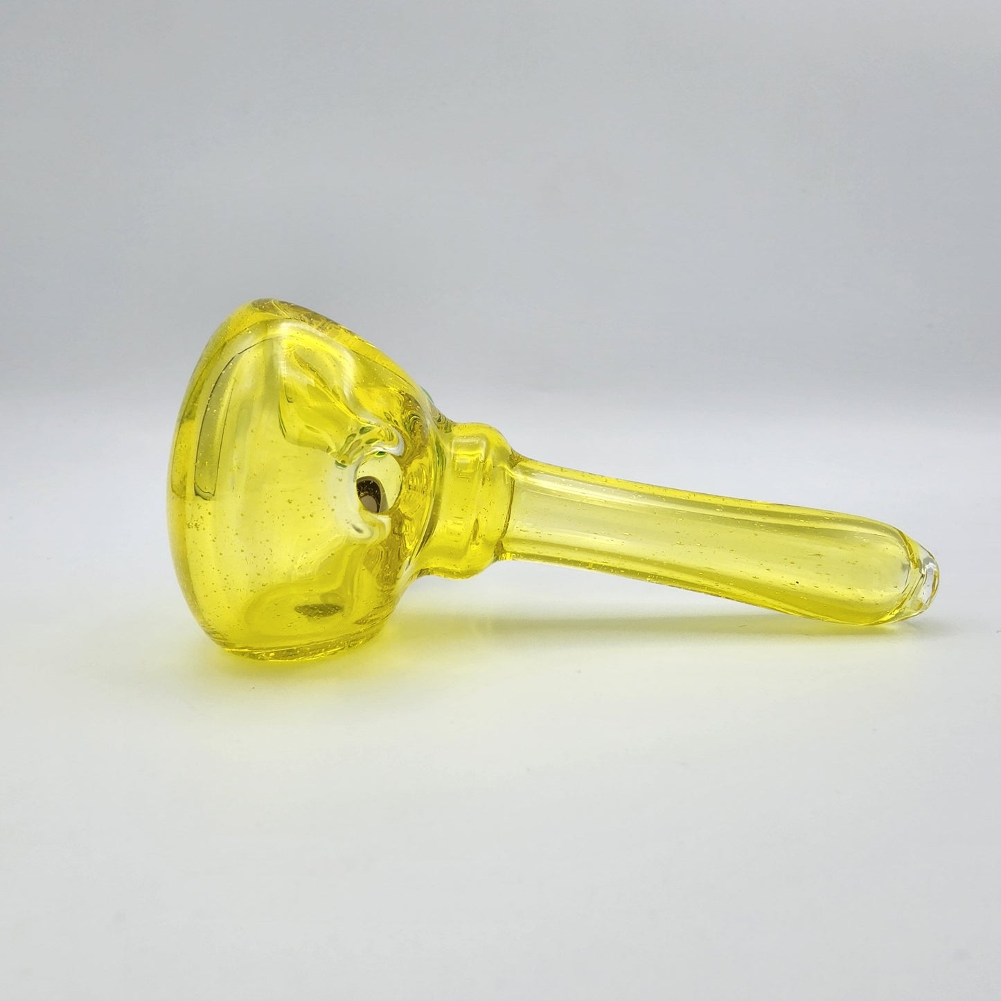 JP Cicero Glass Spoon Transparent Color - 2A Hand Pipe Headies Hideout