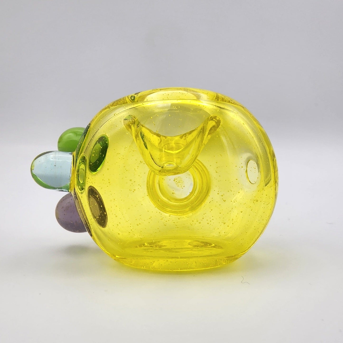JP Cicero Glass Spoon Transparent Color - 2A Hand Pipe Headies Hideout