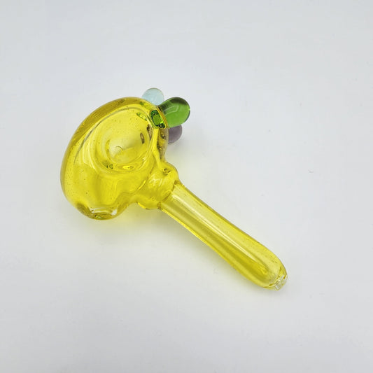 JP Cicero Glass Spoon Transparent Color - 2A Hand Pipe Headies Hideout