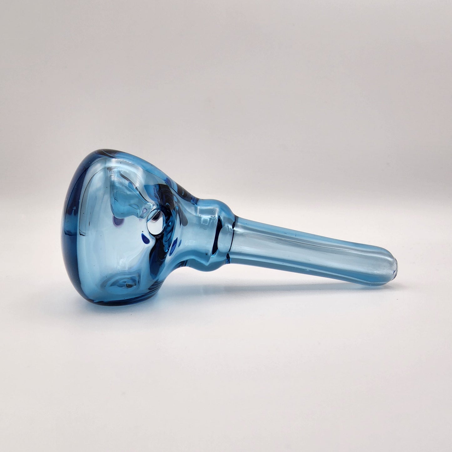 JP Cicero Glass Spoon Transparent Color - 6A Hand Pipe Headies Hideout