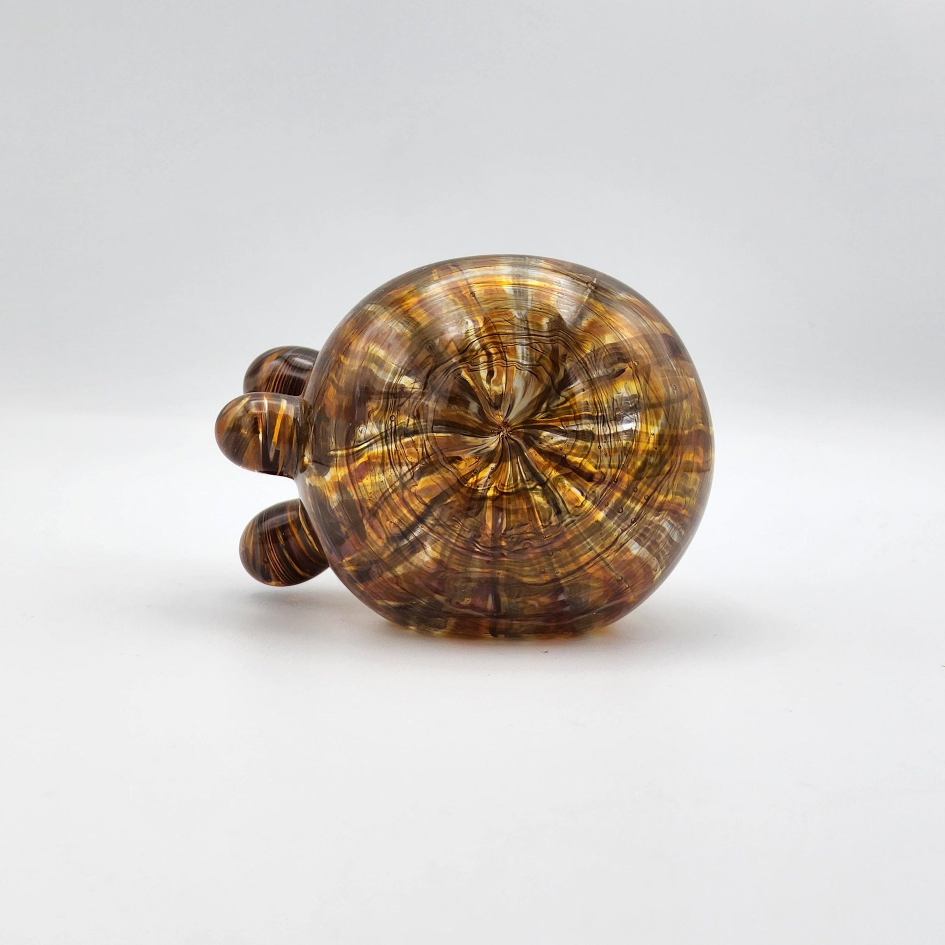 JP Cicero Glass Spoon Transparent Color - 9A Hand Pipe Headies Hideout