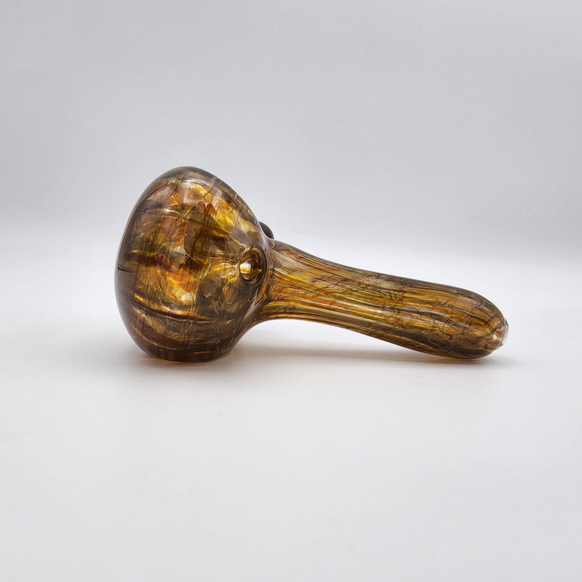 JP Cicero Glass Spoon Transparent Color - 9A Hand Pipe Headies Hideout