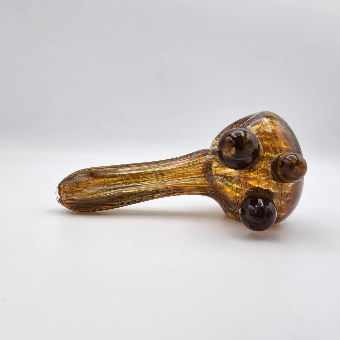 JP Cicero Glass Spoon Transparent Color - 9A Hand Pipe Headies Hideout