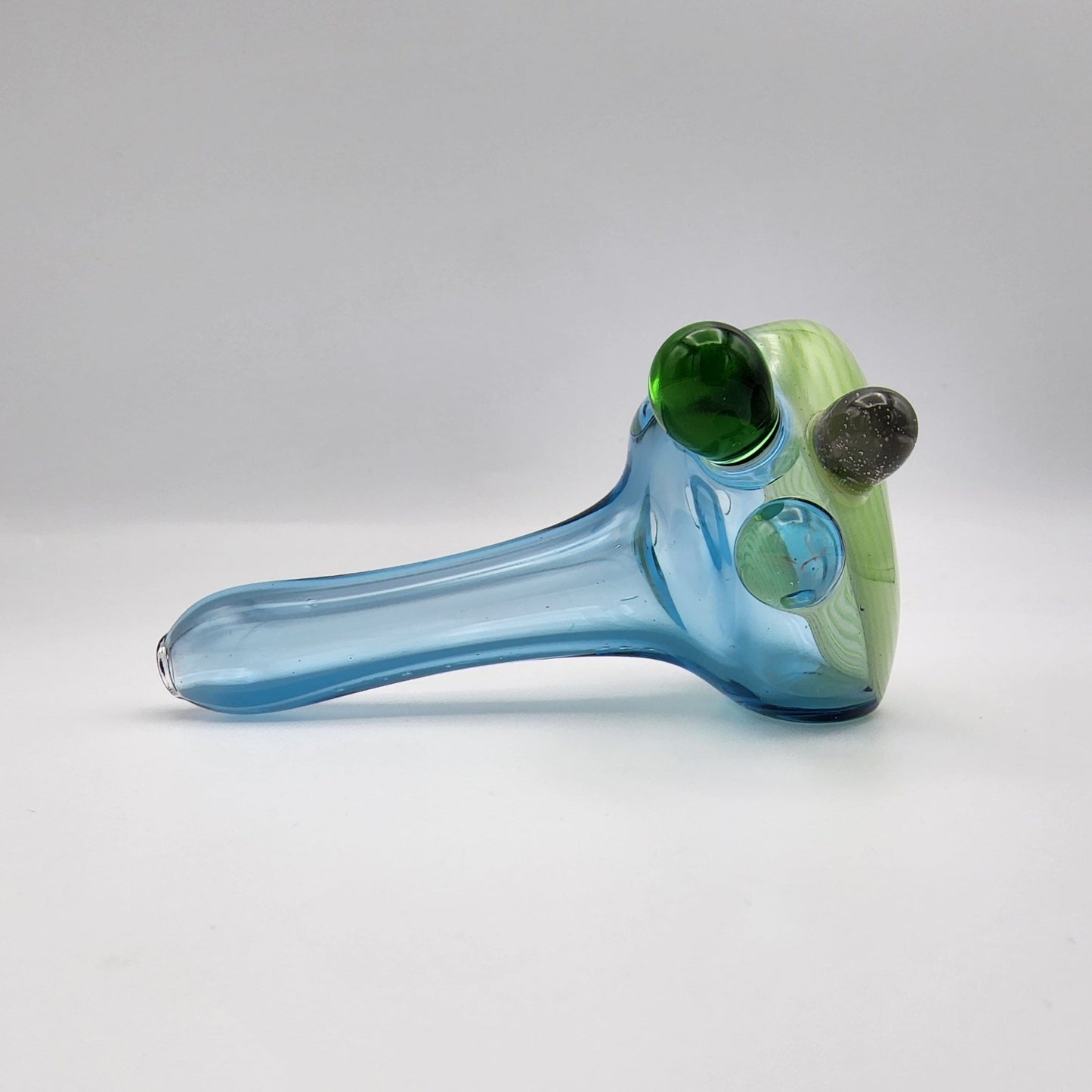 JP Cicero Glass Spoon Transparent Color and Worked - 1A Default Headies Hideout