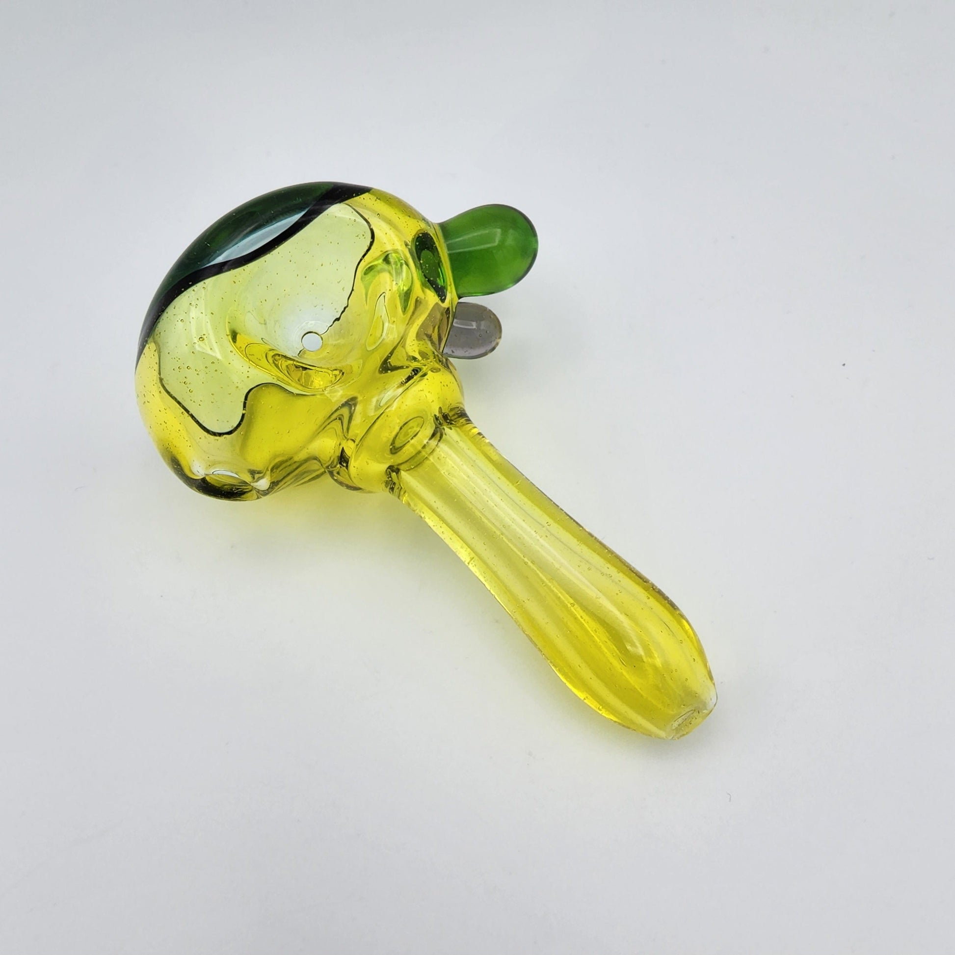 JP Cicero Glass Spoon Two Color Transparent -1A Default Headies Hideout