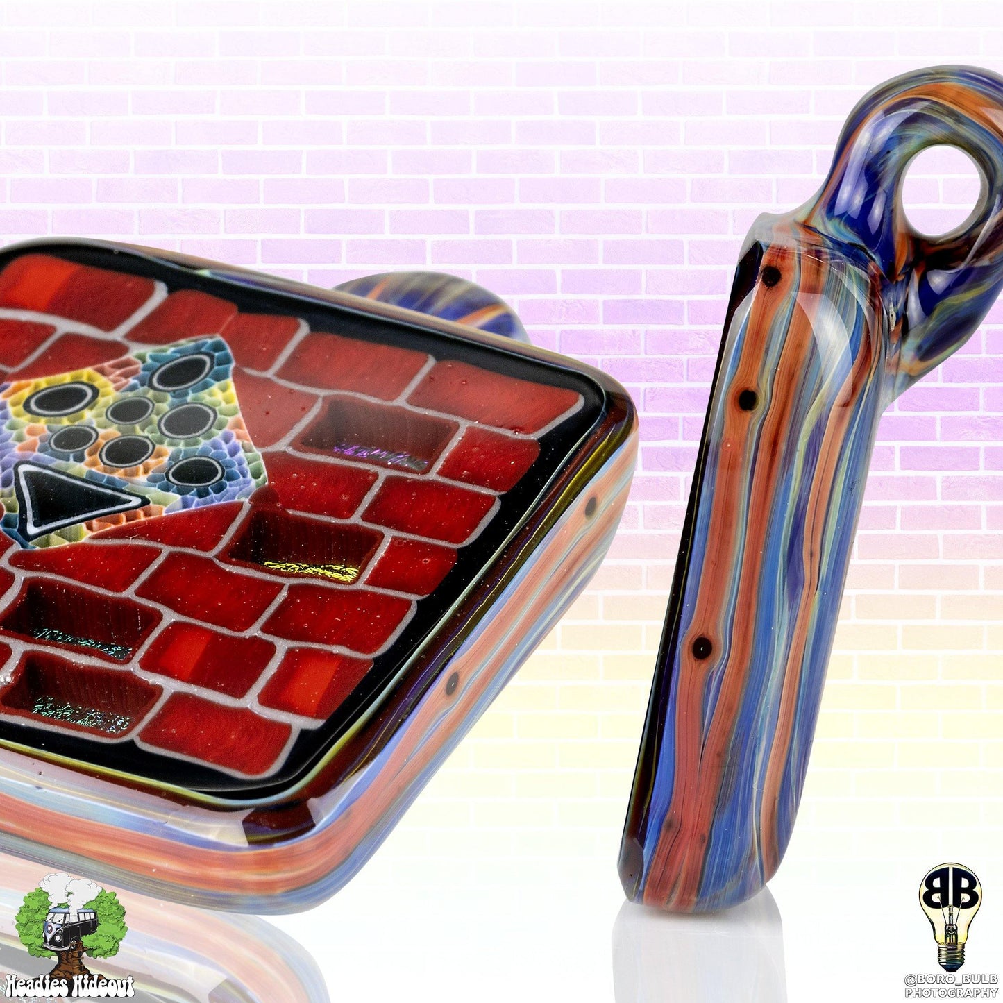 Kaj Beck Glass Wonkastone - #2 Pendant Headies Hideout