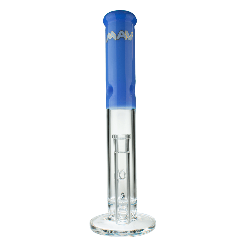 MAV Glass Single Honey Disc Water Pipe Headies Hideout