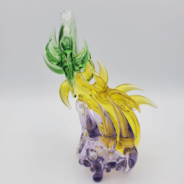 Redbone Dragon Slayerlock - Terps Purple Lollipop and Portland Green Hand Pipe Headies Hideout