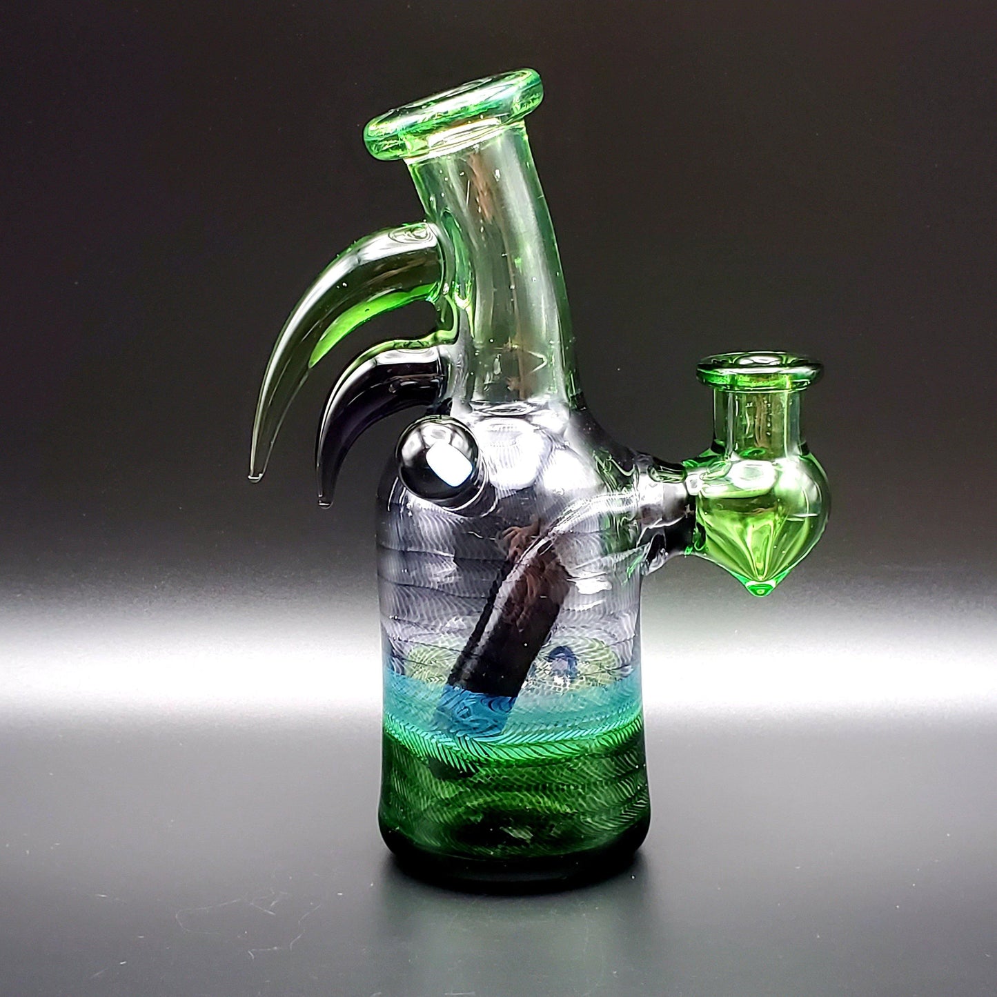 Redbone Glass Barrel Rig - Crippy and Canework Headie Glass Headies Hideout