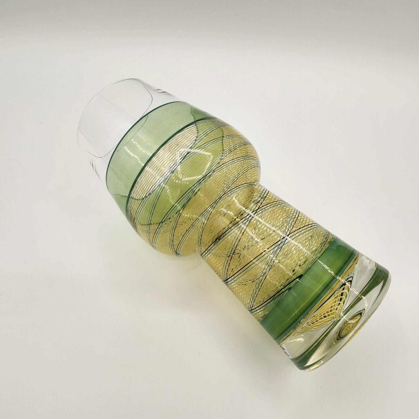 Shamby Glass x Stephan Peirce Pint Glass - Reticello Cup Headies Hideout