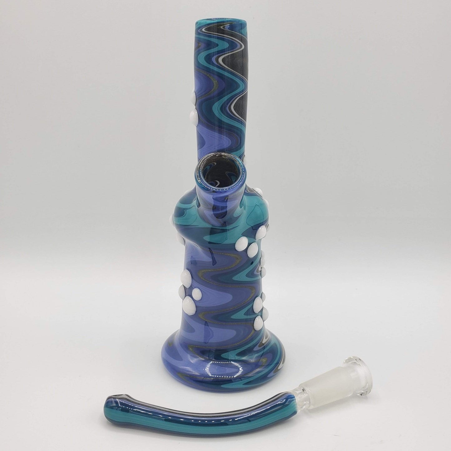 Suzewits Glass Mini Tube - Linework #1 Headie Glass Headies Hideout