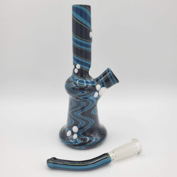 Suzewits Glass Mini Tube - Linework #3 Headie Glass Headies Hideout