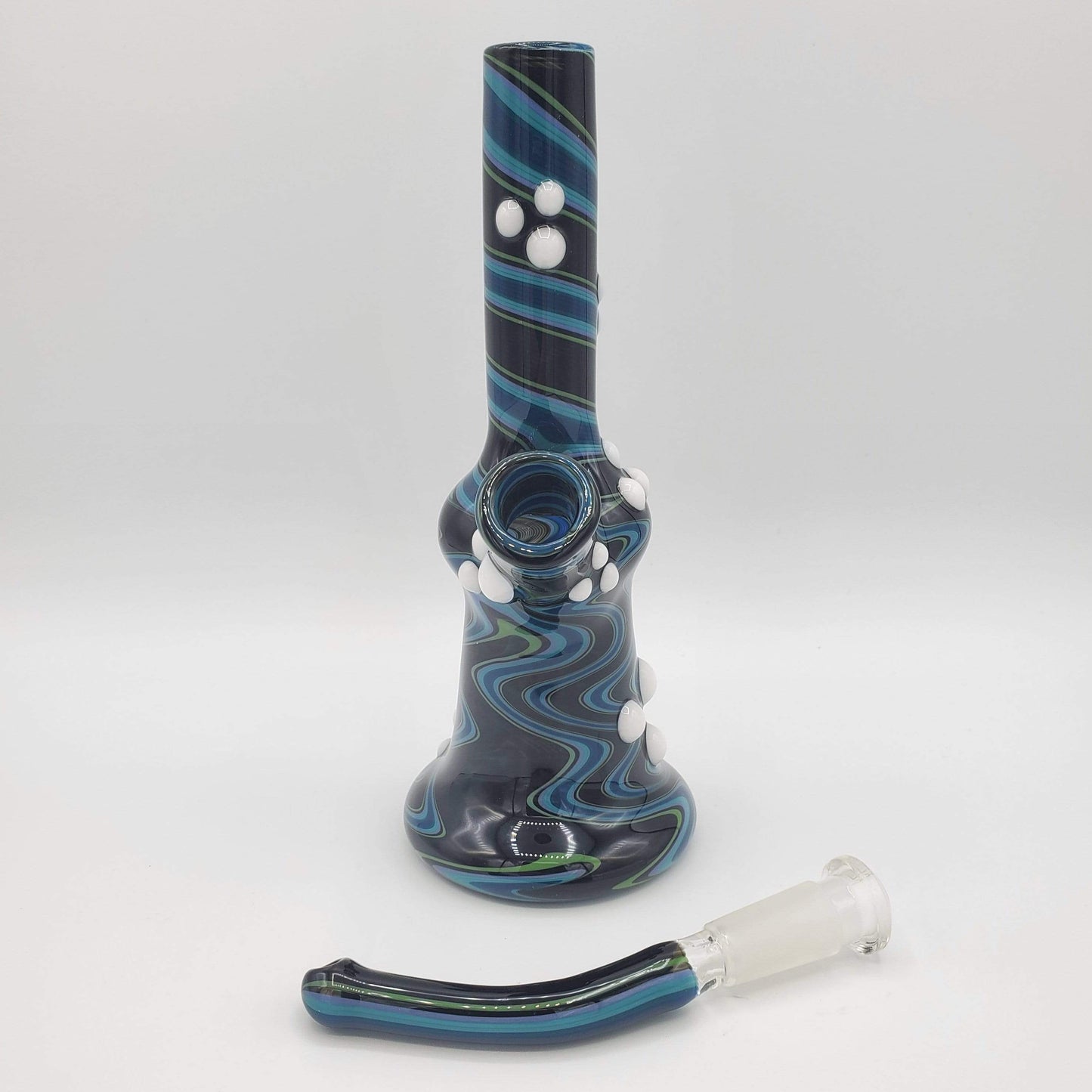 Suzewits Glass Mini Tube - Linework #3 Headie Glass Headies Hideout