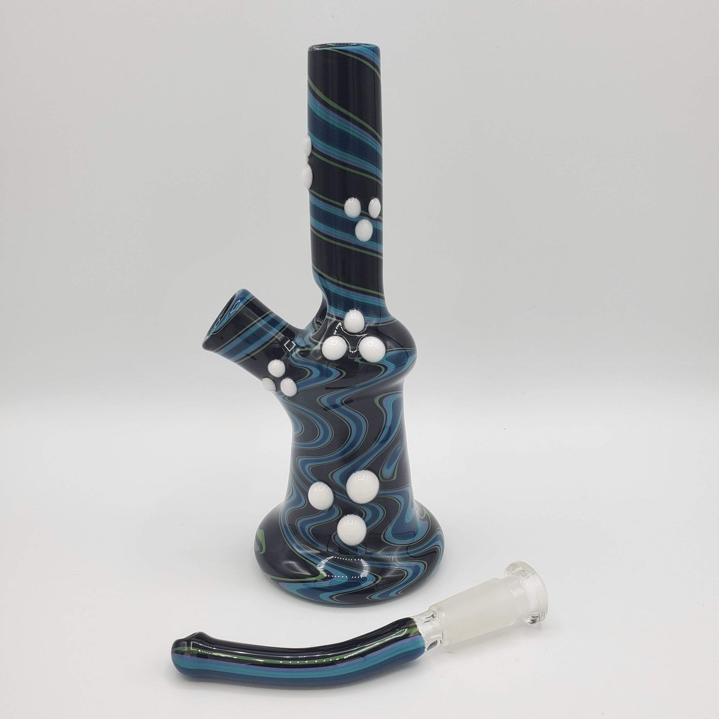Suzewits Glass Mini Tube - Linework #3 Headie Glass Headies Hideout
