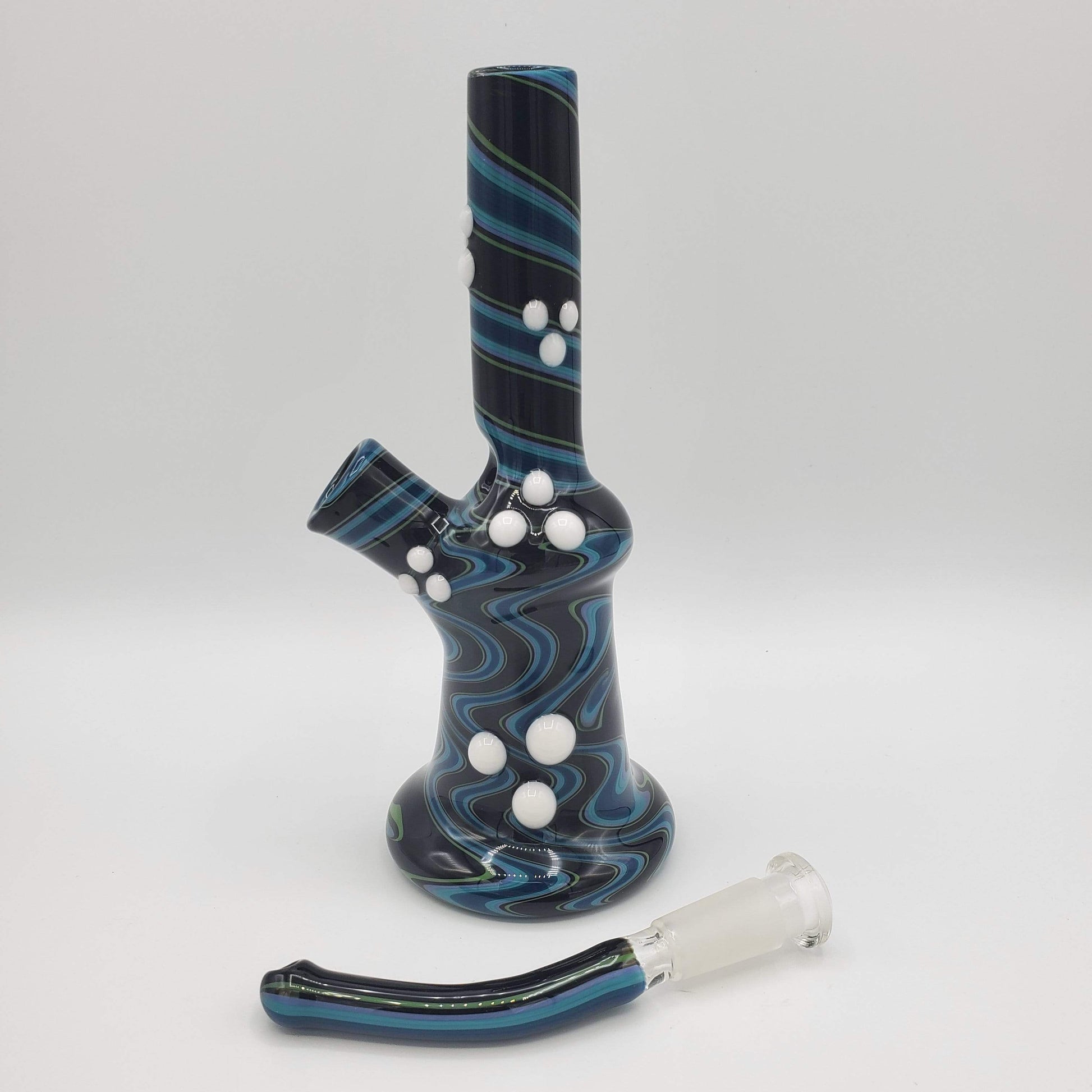 Suzewits Glass Mini Tube - Linework #3 Headie Glass Headies Hideout