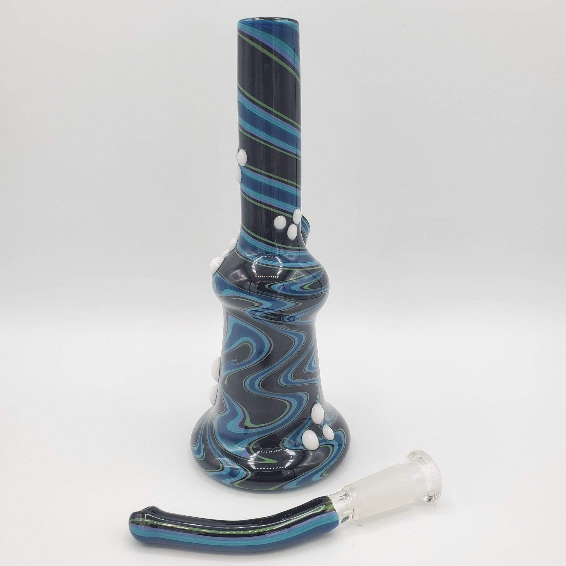 Suzewits Glass Mini Tube - Linework #3 Headie Glass Headies Hideout