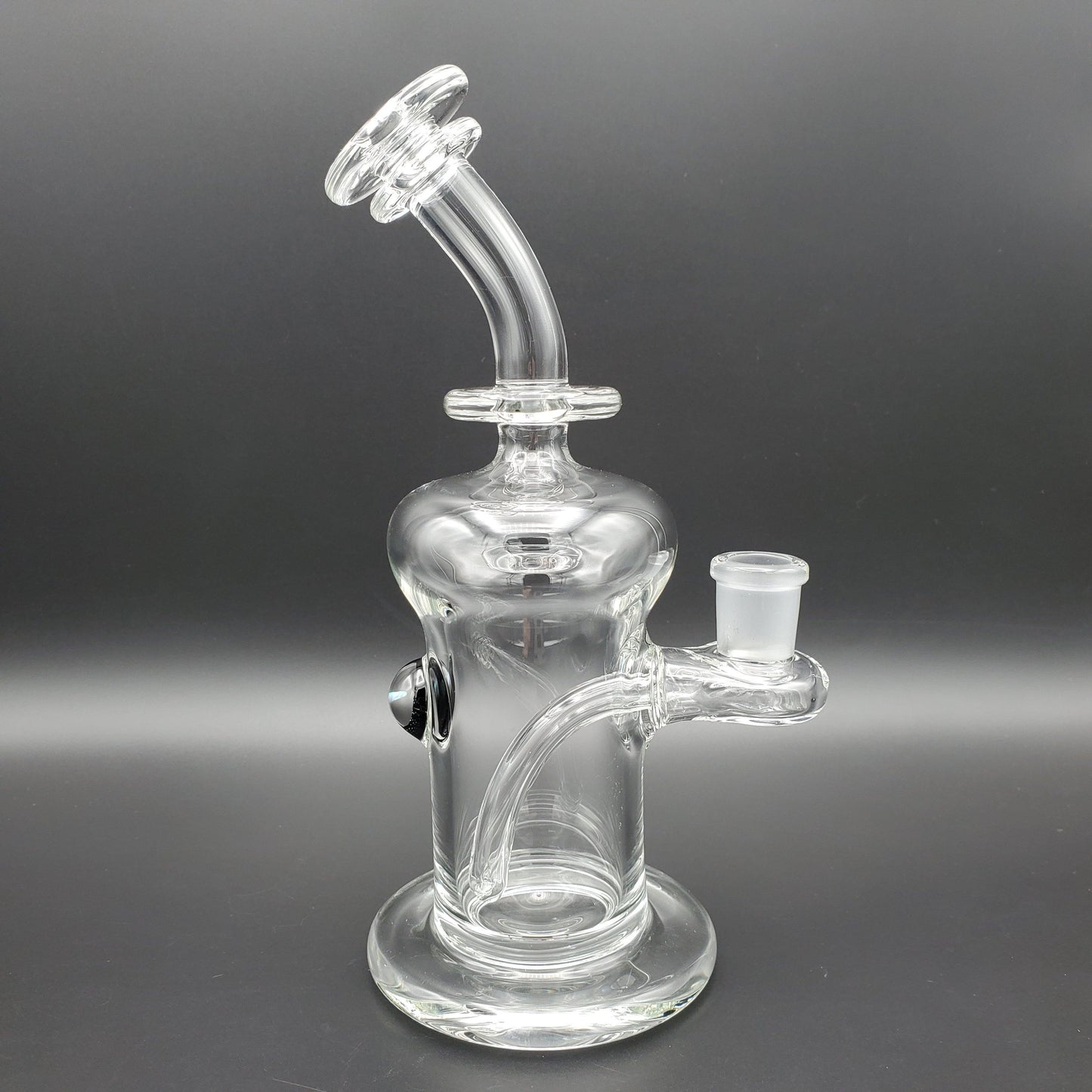 Tedrow Glass Can Jammer - Onyx Black Headie Glass Headies Hideout