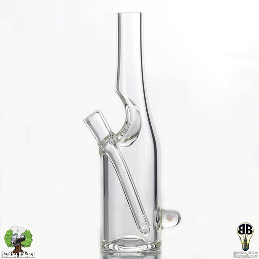 The Glass Mechanic Sake Bottle 10mm - Clear Headie Glass Headies Hideout