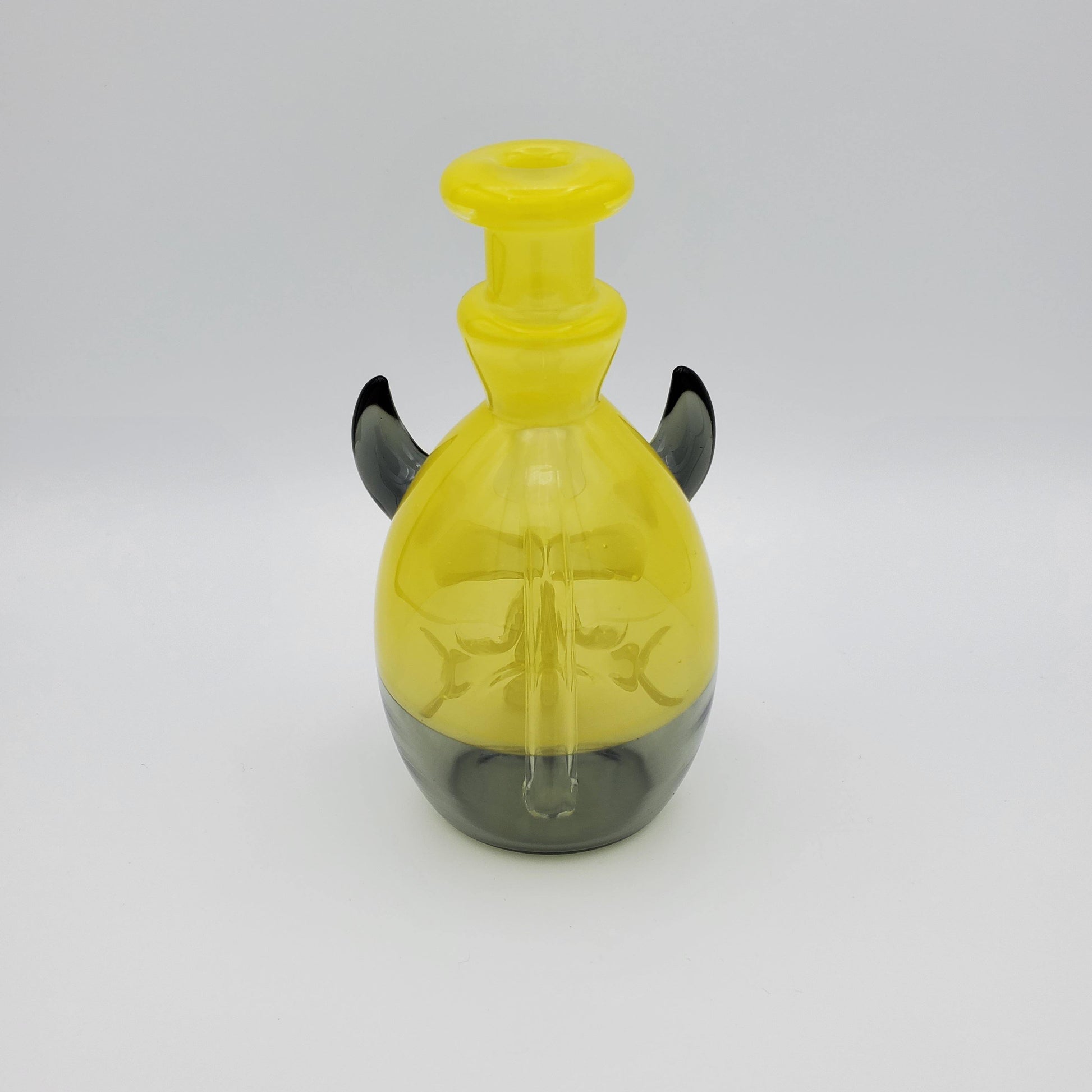 Tuskum Glass Skull Ripper - Potion and Yellow Headie Glass Headies Hideout