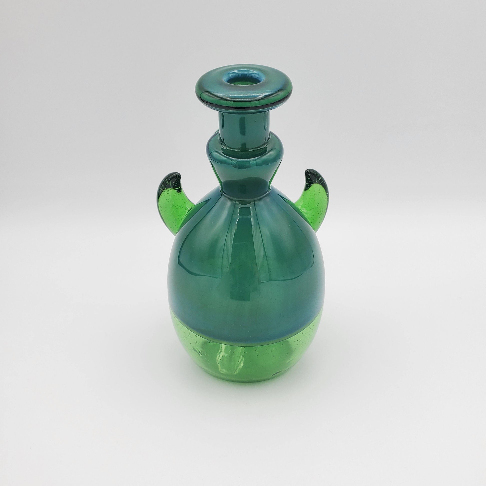 Tuskum Glass Skull Ripper - Water Dragon and Kryptonite Headie Glass Headies Hideout