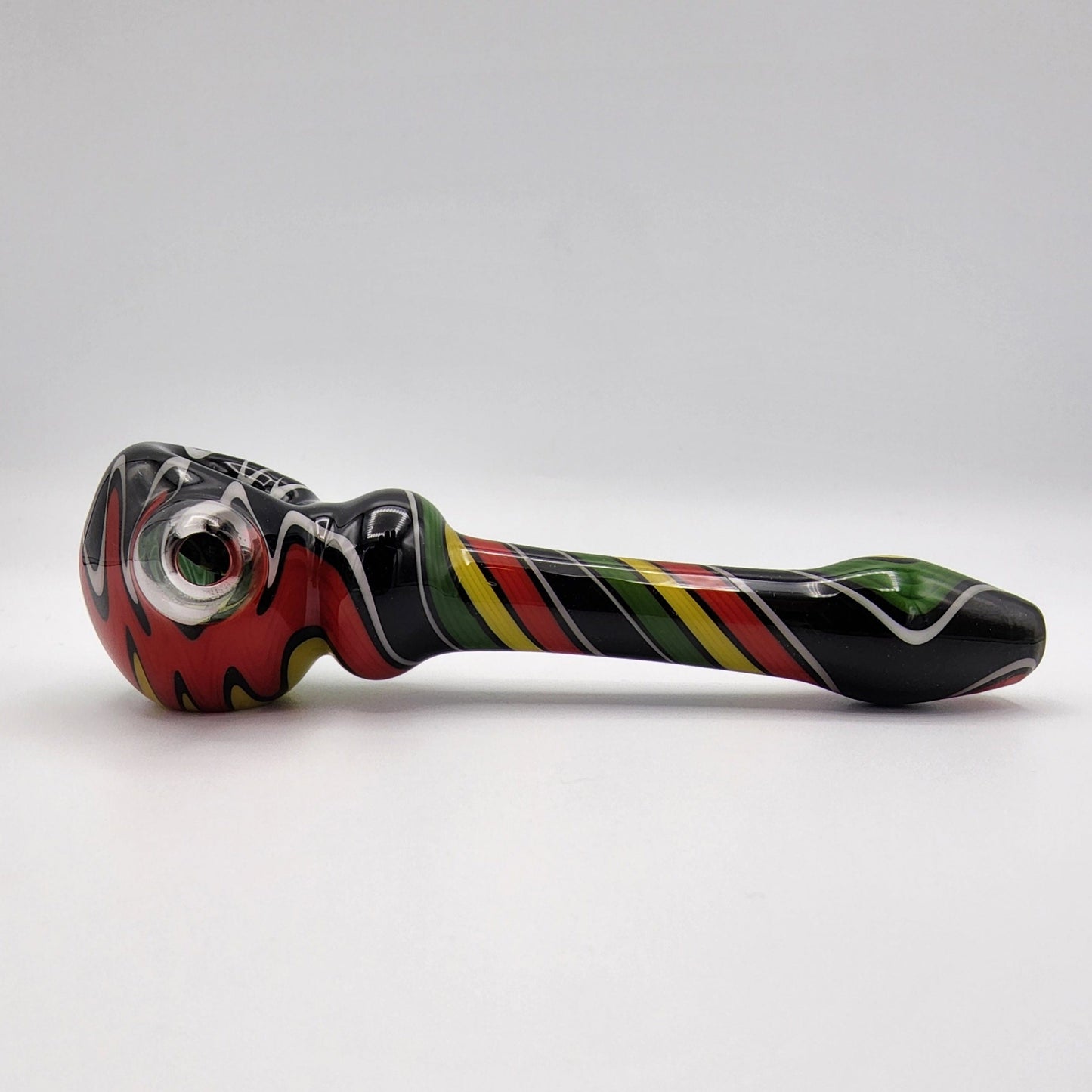 Willstar Glass Spoon Linework - 1A Hand Pipe Headies Hideout