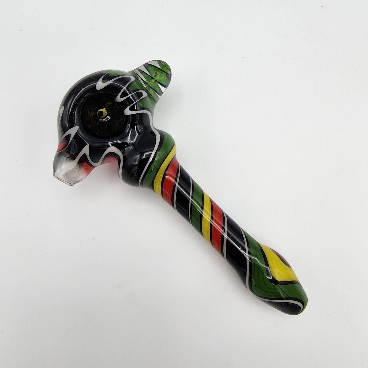 Willstar Glass Spoon Linework - 1A Hand Pipe Headies Hideout