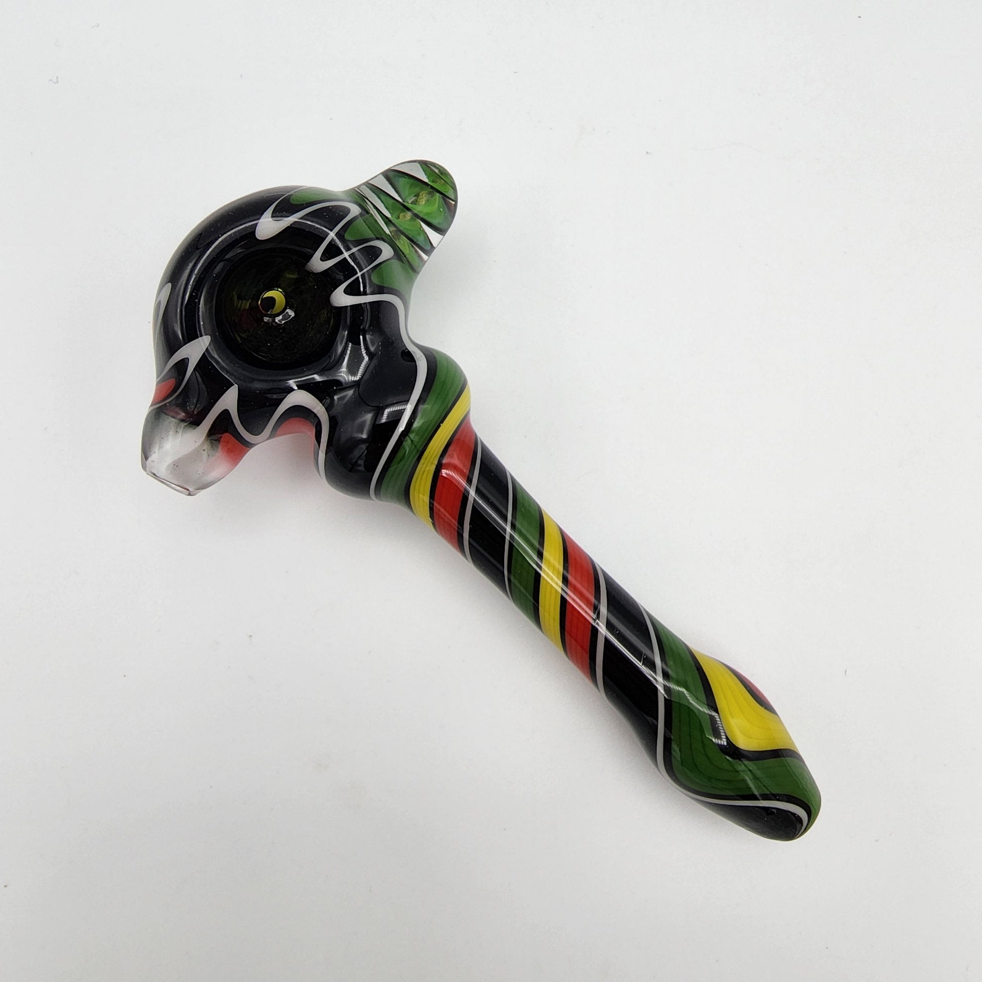 Willstar Glass Spoon Linework - 1A Hand Pipe Headies Hideout
