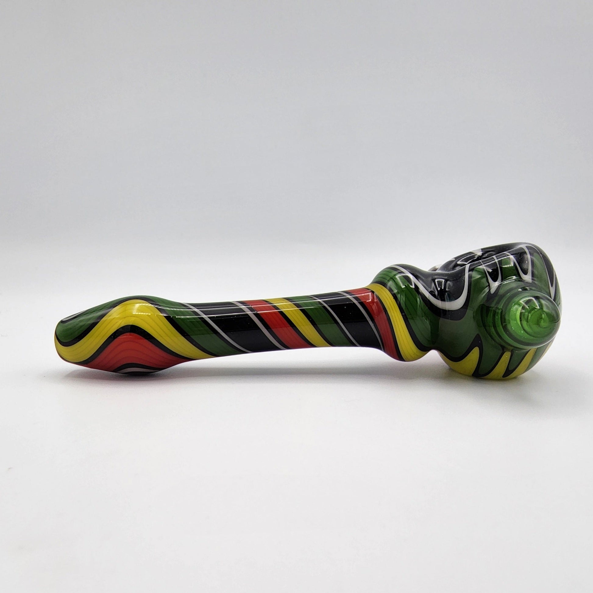 Willstar Glass Spoon Linework - 1A Hand Pipe Headies Hideout