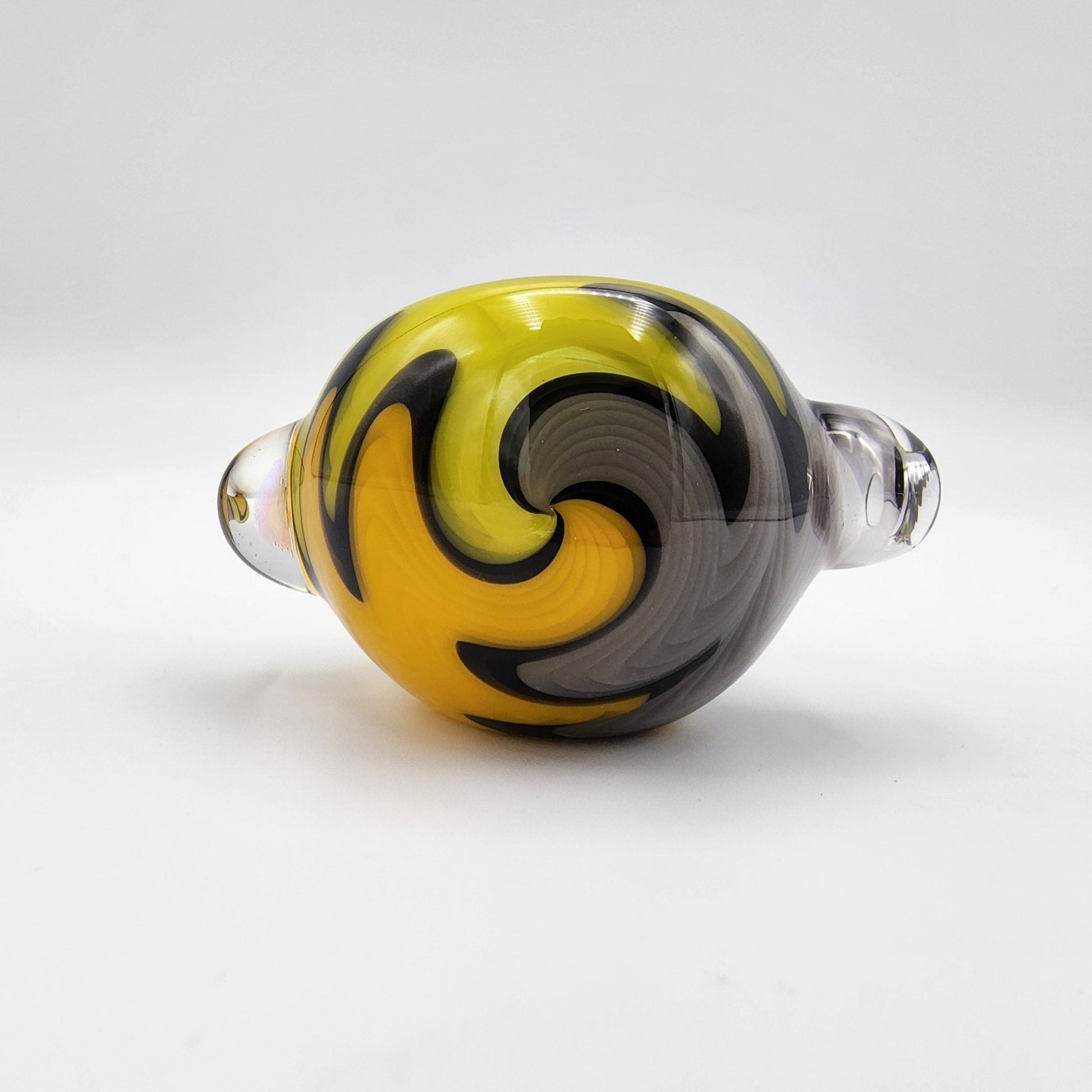 Willstar Glass Spoon Linework with Opal - 7A Hand Pipe Headies Hideout