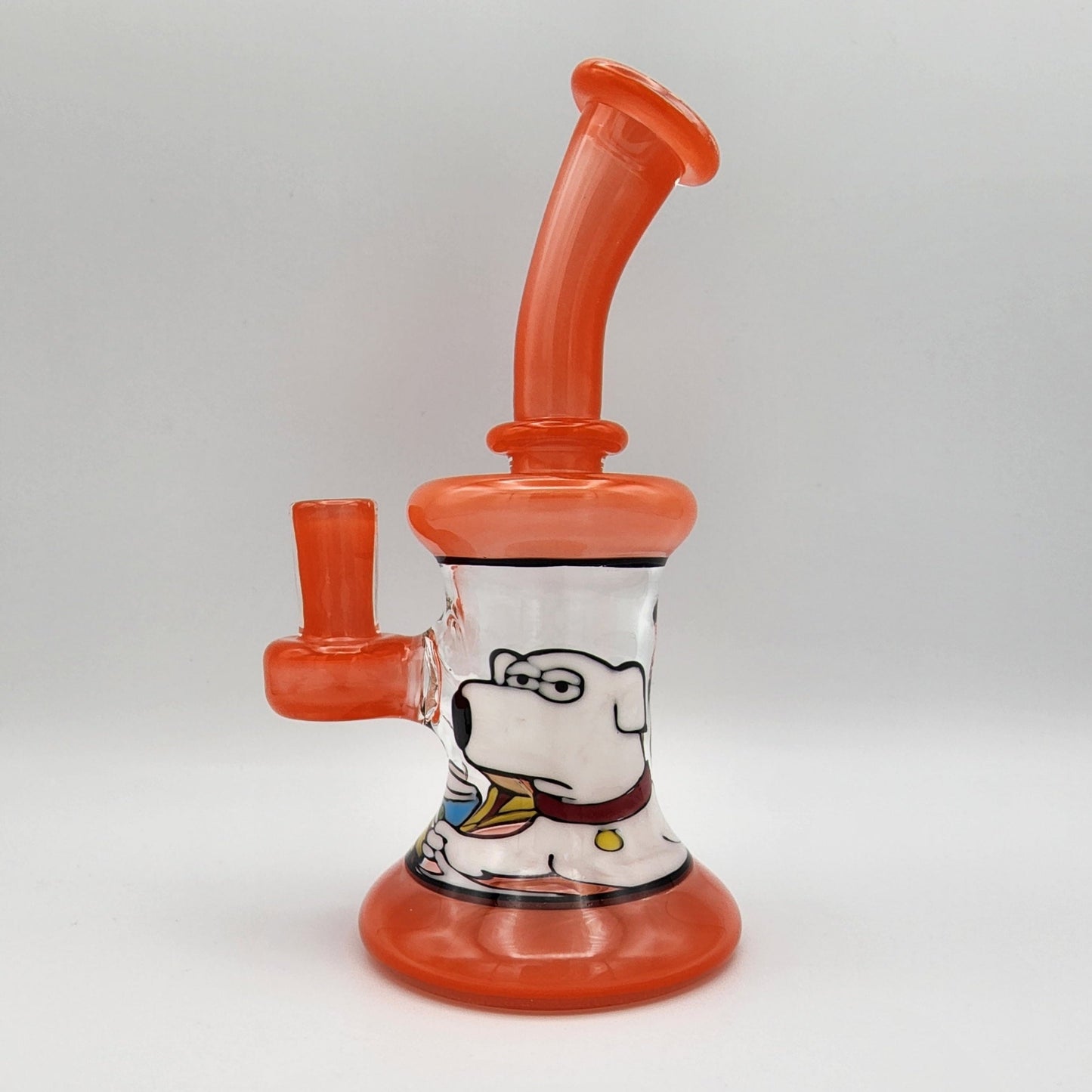 Windstar Glass Mini Bent Neck Tube - Family Guy Headie Glass Headies Hideout