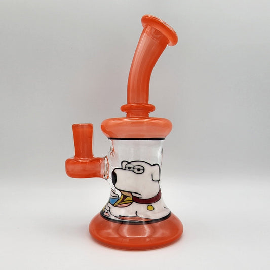 Windstar Glass Mini Bent Neck Tube - Family Guy Headie Glass Headies Hideout