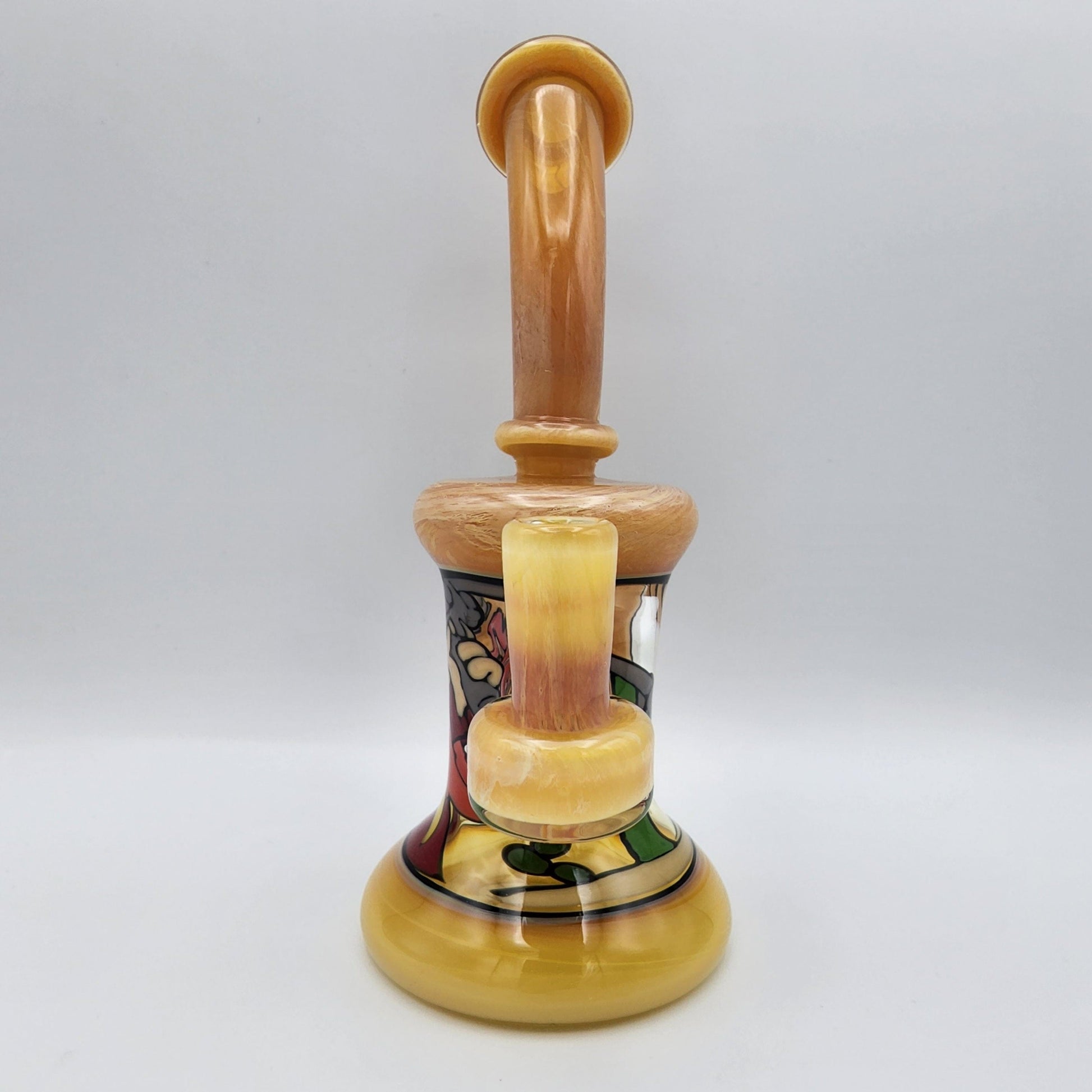 Windstar Glass Mini Bent Neck Tube - Yosemite Sam Headie Glass Headies Hideout